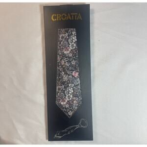 Croatta-Floral mens tie -NWT